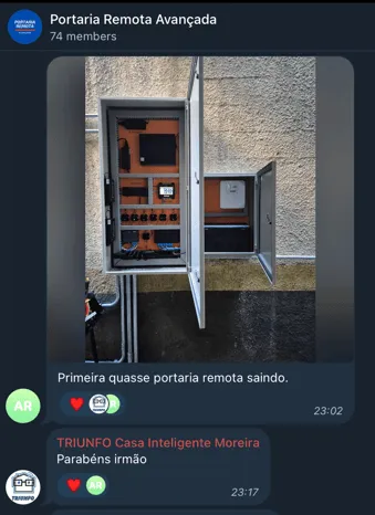 Márcio - Primeira portaria entregue