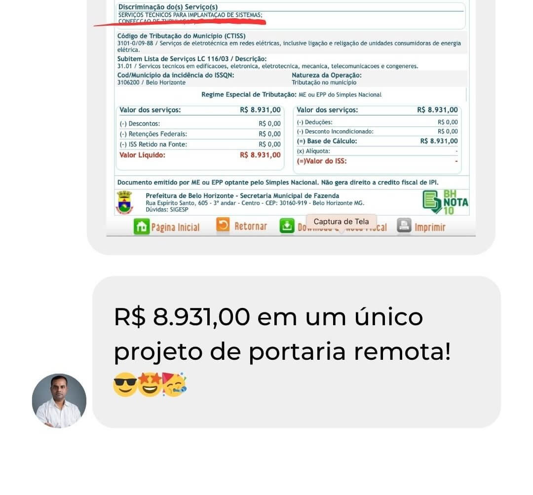 Douglas - R$ 8 mil em um único projeto